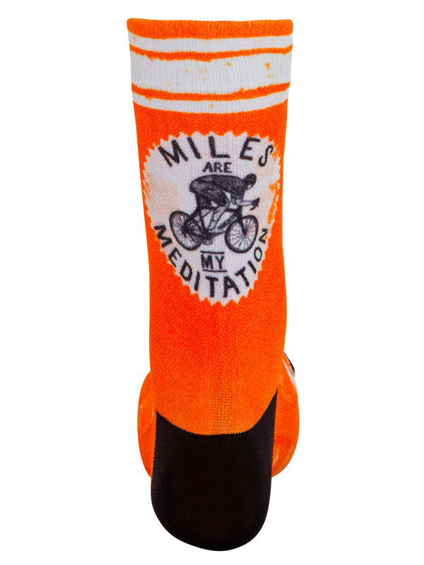 Cycology miles R my meditation Socks גרבי רכיבת אופניים - Free Sport Israel