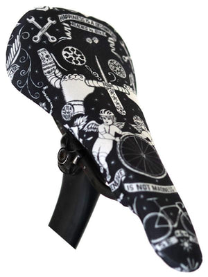 Cycology velo tattoo saddle cover כיסוי אוכף לאופניים - Free Sport Israel