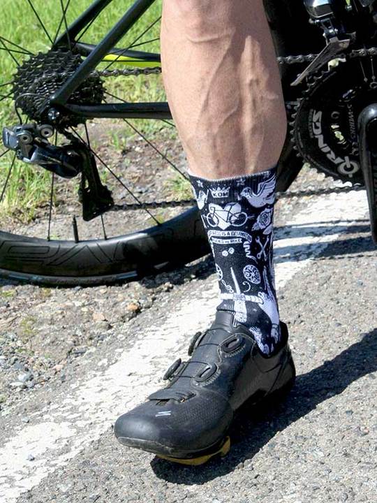 Cycology Velo tattoo Socks גרבי רכיבת אופניים - Free Sport Israel