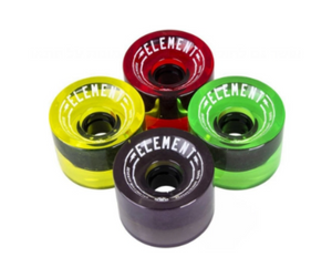 גלגלים לסקייטבורד Rasta cruiser 60mm 78a-Element - Free Sport Israel