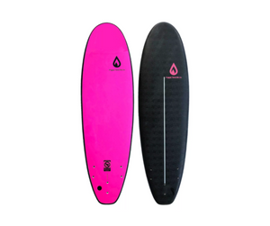 גלשן סופט 6'6 שחור ורוד - Happy, Magic Boards - Free Sport Israel